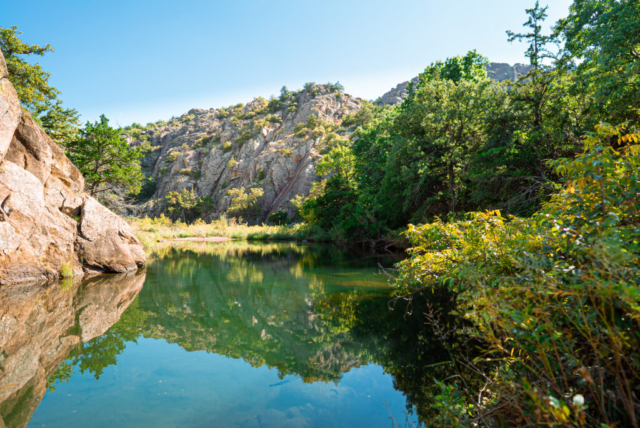 Wichita Mountains Lake