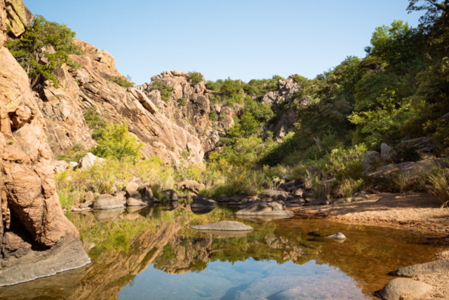 Wichita Mountains Lake