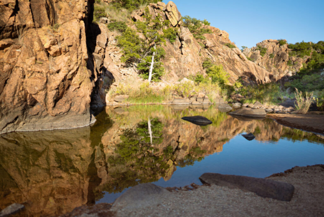 Wichita Mountains Lake